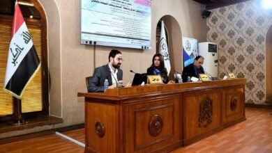 شارك رئيس مؤسسة نارام سين للحوار الدكتور حيدر البرزنجي في بيت الحكمة العراقي بورقة بحثية بعنوان "الانسجام السياسي واثره في التنمية المستدامة"