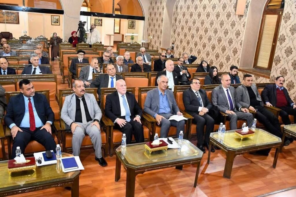 photo_2025-05-31_17-56-20-1024x683 شارك رئيس مؤسسة نارام سين للحوار الدكتور حيدر البرزنجي في بيت الحكمة العراقي بورقة بحثية بعنوان "الانسجام السياسي واثره في التنمية المستدامة"